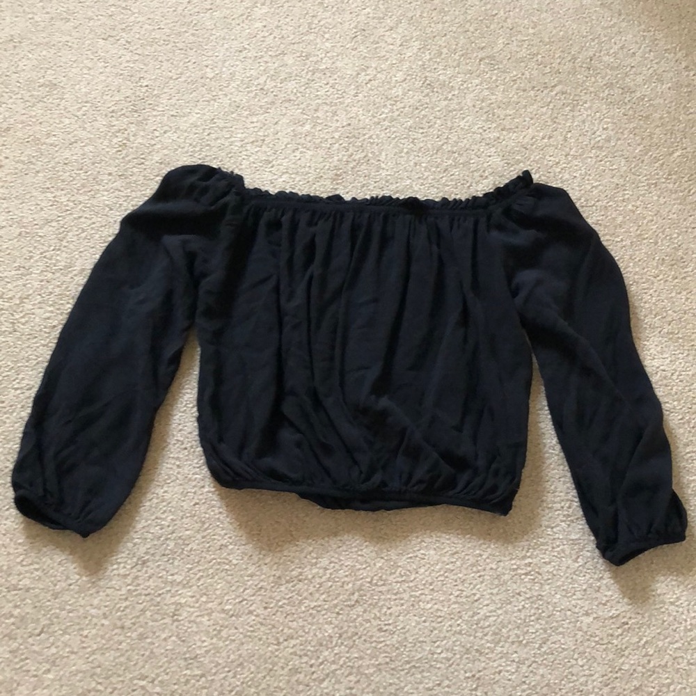 brandy melville off the shoulder top